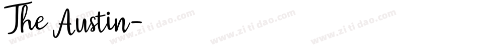 The Austin字体转换
